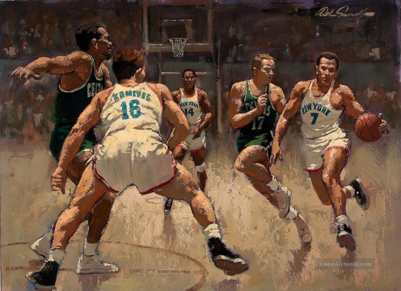 Basketball 19 impressionistischen Ölgemälde